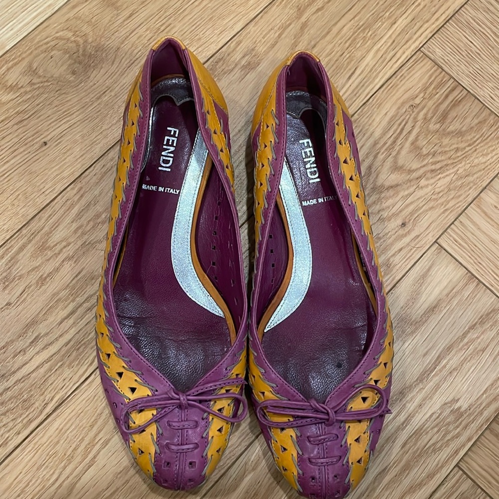 Fendi ballet flats